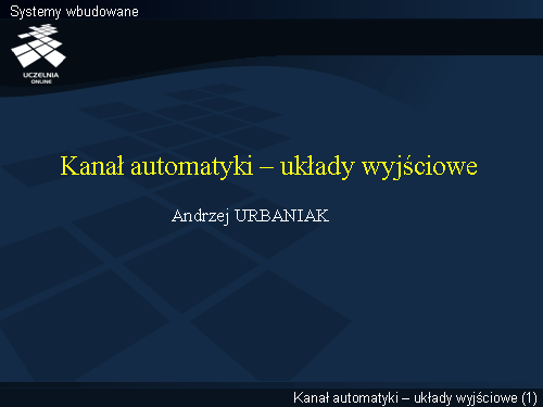 Systemy wbudowane