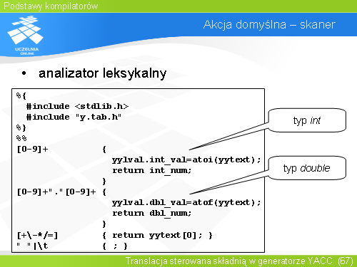 Akcja domyślna – skaner