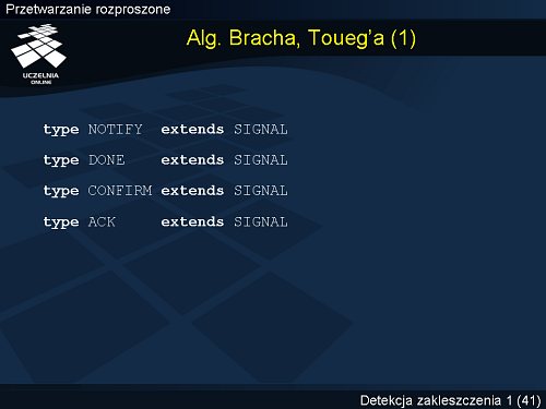 Algorytm Bracha, Toueg’a (1)