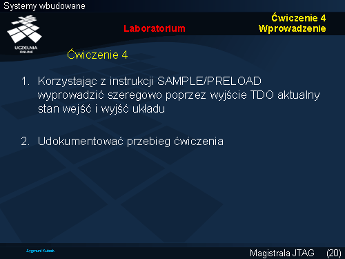 Ćwiczenie 4 Laboratorium Wprowadzenie