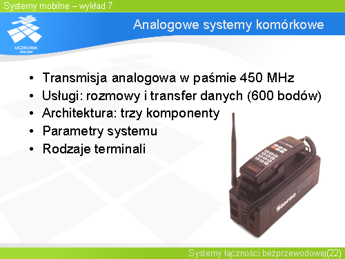 Analogowe systemy komórkowe