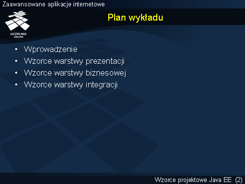 Plan wykładu