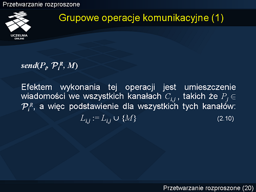 Grupowe operacje komunikacyjne (1)