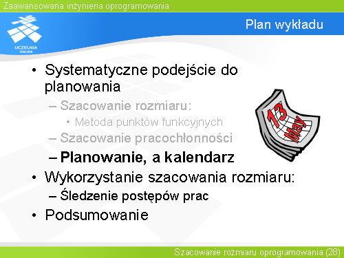 Plan wykładu