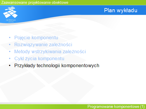 Plan wykładu
