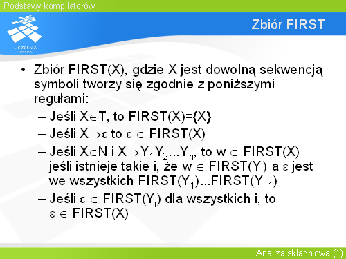 Zbiór FIRST