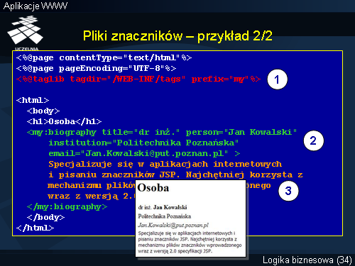 Pliki znaczników – przykład 2/2