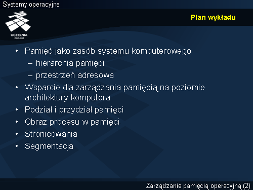 Plan wykładu