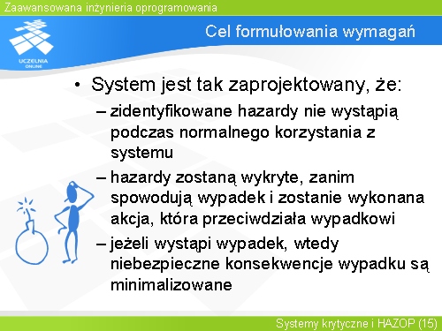 Cel formułowania wymagań