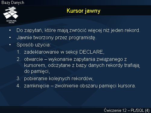 Kursor jawny