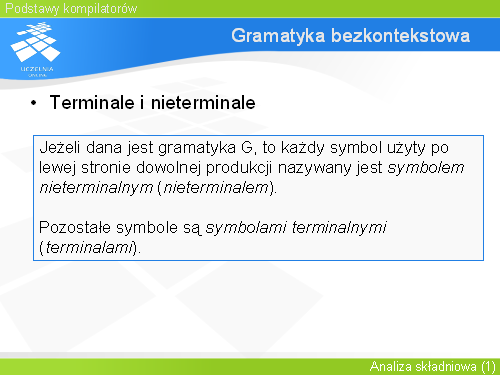 Gramatyka bezkontekstowa(2)