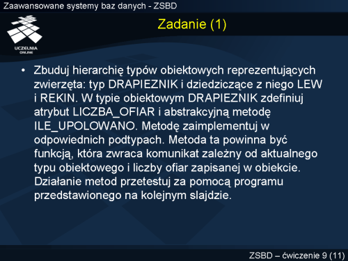 Zadanie (1)