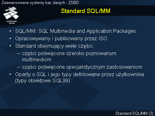 Standard SQL/MM
