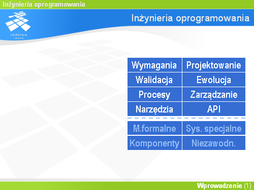Inżynieria oprogramowania(6)