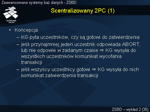 Scentralizowany 2PC (1)