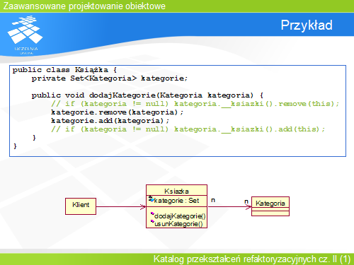Mediator: przykład cd.