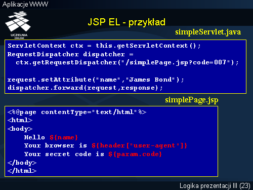 JSP EL - przykład