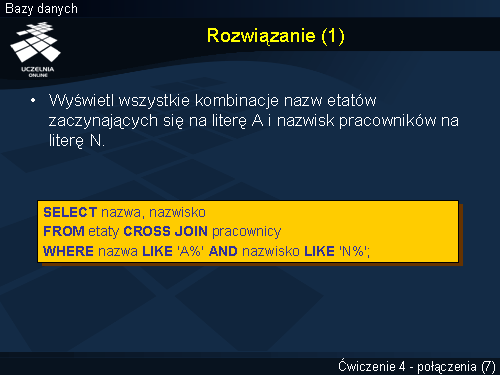 Rozwiązanie (1)