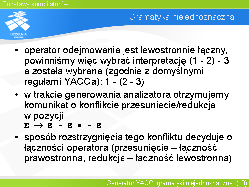 Gramatyka niejednoznaczna(3)