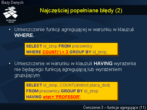 Najczęściej popełniane błędy (2)
