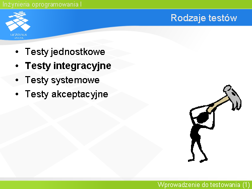 Rodzaje testów(2)