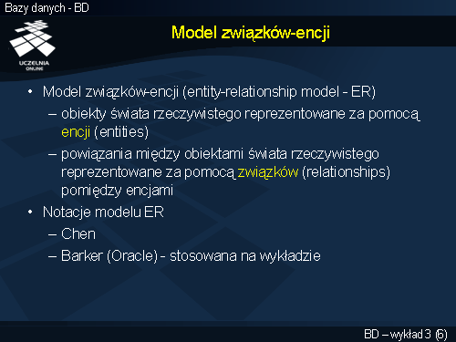 Model związków-encji