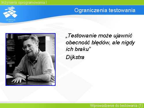 Ograniczenia testowania