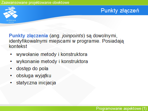 Punkty złączeń