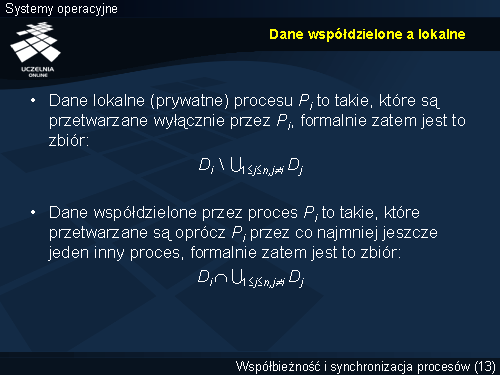 Dane współdzielone a lokalne