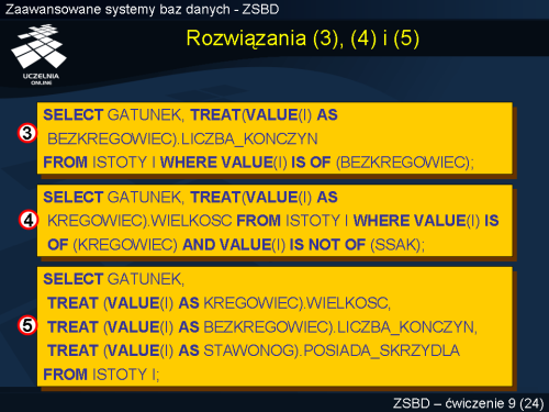 Rozwiązania (3), (4) i (5)