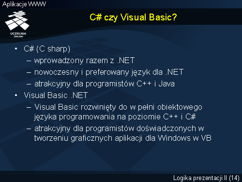 C# czy Visual Basic?