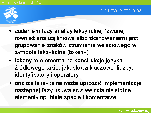 Analiza leksykalna