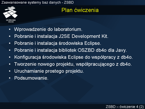 Plan ćwiczenia