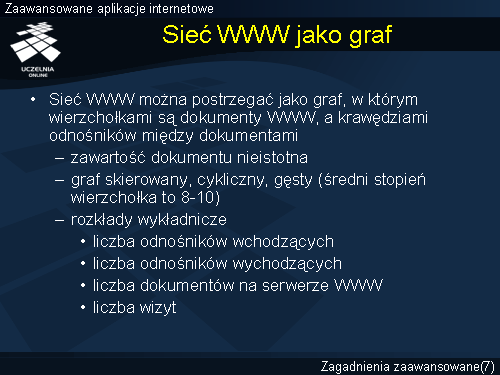 Sieć WWW jako graf