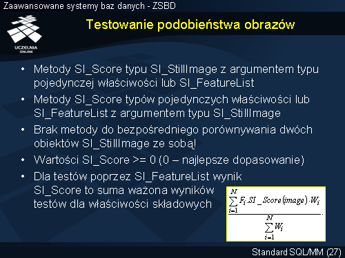 Testowanie podobieństwa obrazów