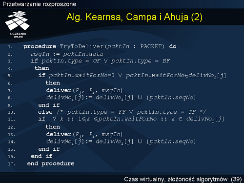 Algorytm Kearnsa, Campa i Ahuja (2)