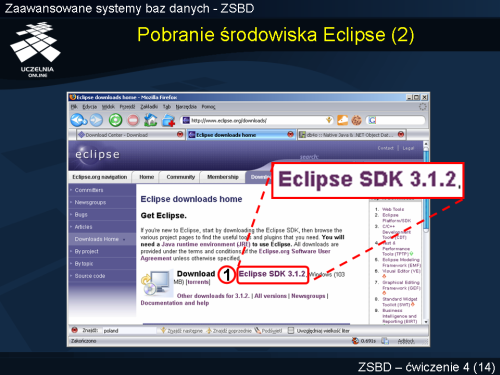 Pobranie środowiska Eclipse (2)