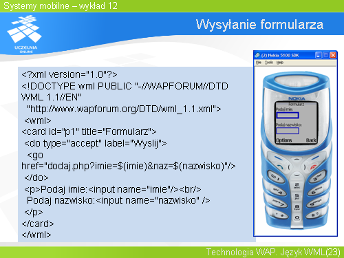 Wysylanie formularza