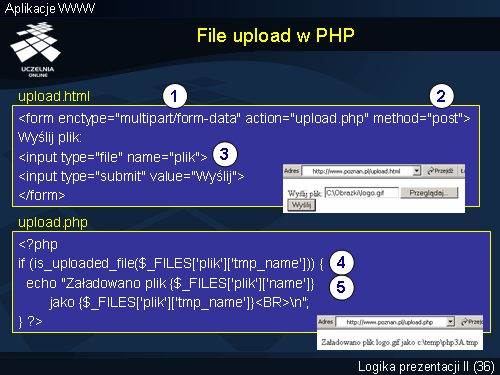 File upload w PHP