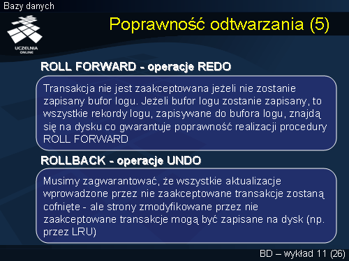 Poprawność odtwarzania (5)