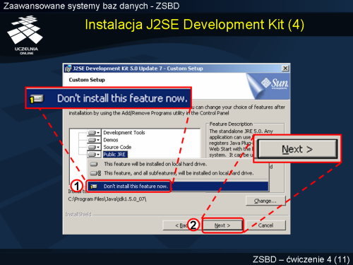 Instalacja J2SE Development Kit (4)