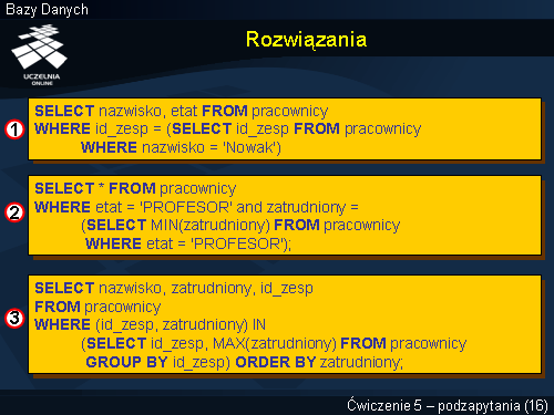 Rozwiązania