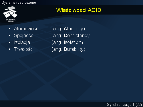 Właściwości ACID