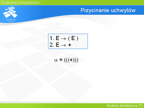 Przycinanie uchwytów