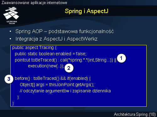 Spring i AspectJ