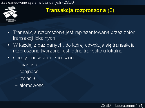 Transakcja rozproszona (2)