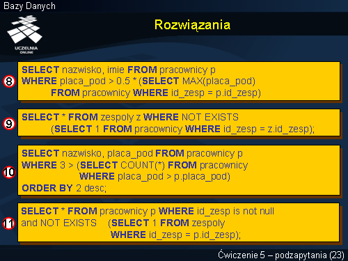Rozwiązania