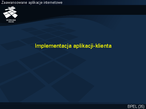 Implementacja aplikacji-klienta