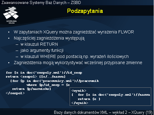 Podzapytania
