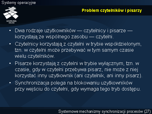 Problem czytelników i pisarzy